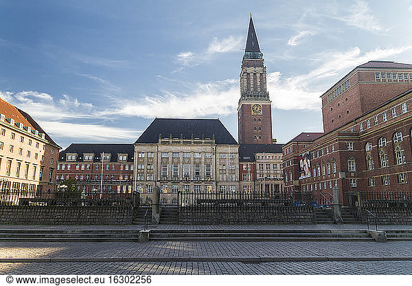 Deutschland  Schleswig-Holstein  Kiel  Rathaus