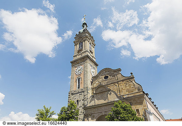 Deutschland  Thüringen  Eisenach  Glockenturm der St.-Georgs-Kirche