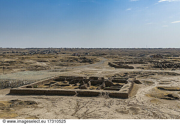 Die alte assyrische Stadt Ashur (Assur)  UNESCO-Welterbestätte  Irak  Naher Osten