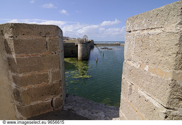 Die alte portugiesische Festung El Jadida  Unesco Weltkulturerbe  Marokko  Afrika