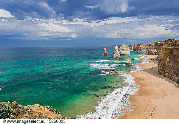 Die 12 Apostel  Great Ocean Road in Victoria  Australien
