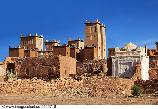 Die Glaoui Kasbah Ounilla-Tal Tamedaght Marokko