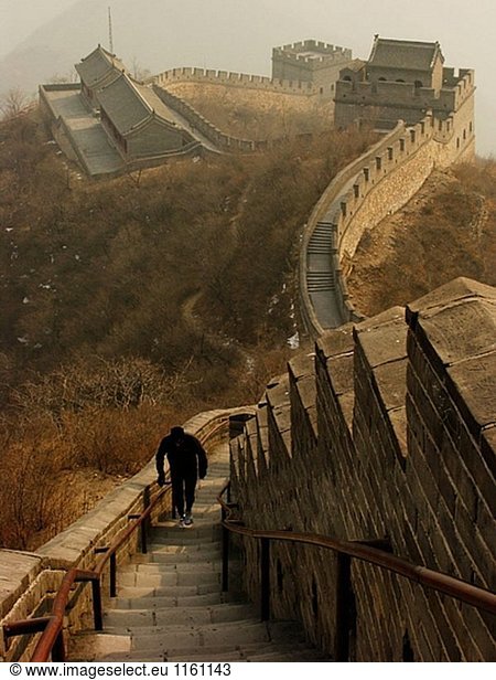 Die große Mauer. Peking. China.
