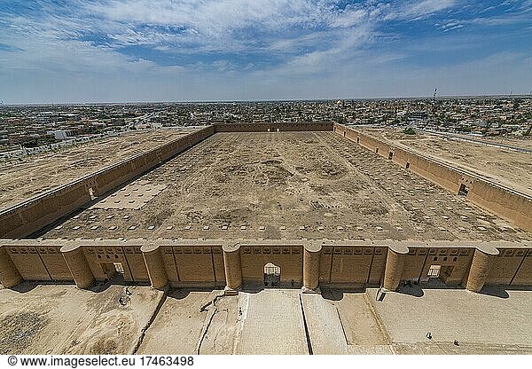 Die Große Moschee von Samarra  Unesco-Stätte  Samarra  Irak  Asien