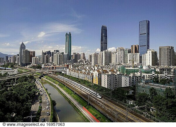 Die Landschaft von Shenzhen