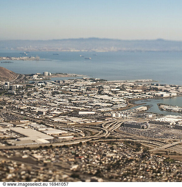 Die Zersiedelung der Grundriss von San Francisco
