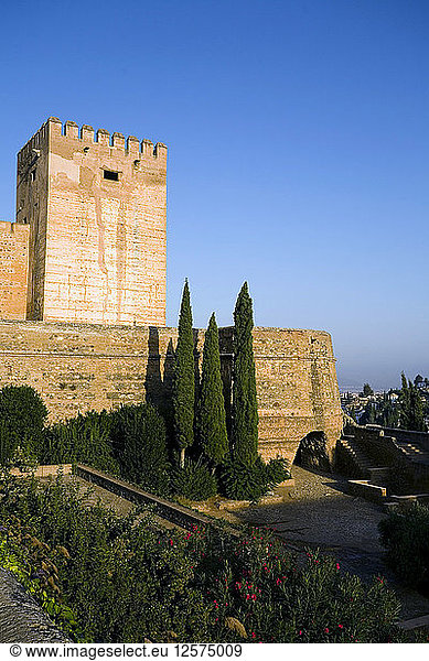 Die Zitadelle in Alhambra  Granada  Spanien  2007. Künstler: Samuel Magal