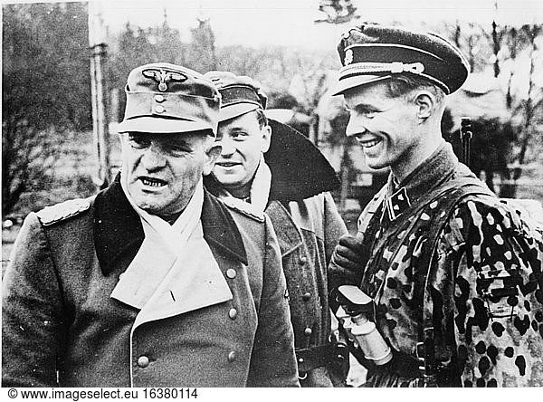 Dietrich Dietrich, Sepp (Joseph), Commander of Adolf Hitler’s SS ...