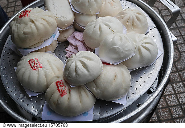 Dim sum  Chinese dumplings  Ho Chi Minh City  Vietnam  Indochina  Southeast Asia  Asia