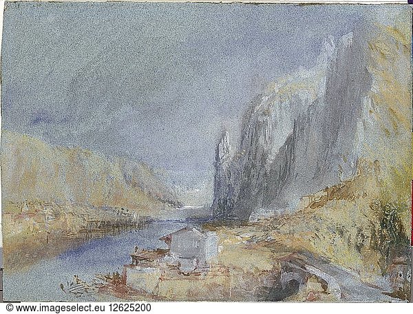 Dinant  1839. Artist: JMW Turner.