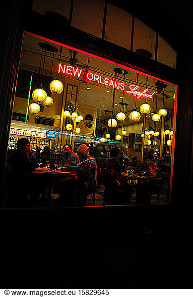 Diner in New Orleans Louisiana
