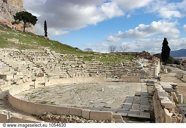 Dionysos Theater. Athens  Griechenland