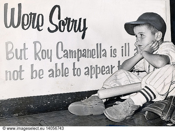 Disappointed Roy Campanella Fan  1958