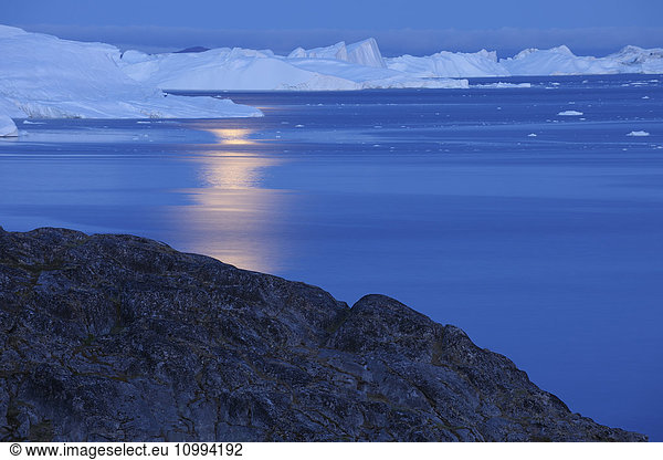 Disko Bay  Jakobshavn Glacier  Ilulissat  Greenland