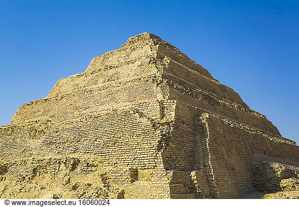 Djoser's Step Pyramid  Step Pyramid Complex  UNESCO World Heritage Site; Saqqara  Egypt