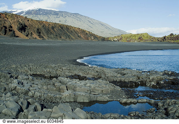 Djupalonssandur Strand Snaefellsness Nationalpark Island Polarregionen