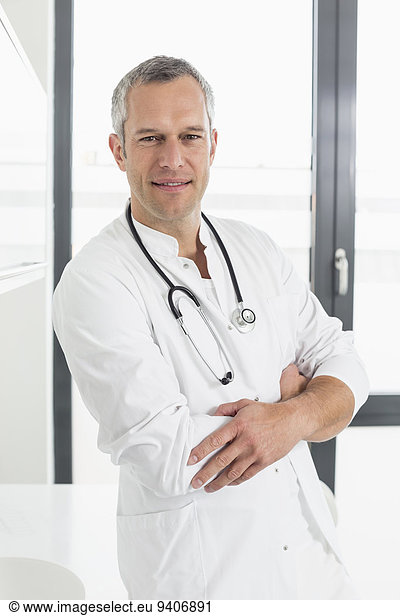 Doctor in hospital  portrait