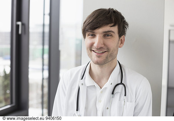 Doctor smiling  portrait