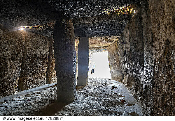 Dolmen von Antequera  UNESCO-Weltkulturerbe  Andalusien  Spanien  Europa