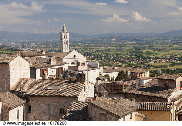 Dom von San Rufino  Assisi  Provinz Perugia  Umbrien  Italien  Europa