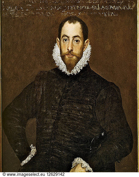 Don Alonso Martínez de Leyva  1580. Artist: El Greco  Dominico (1541-1614)