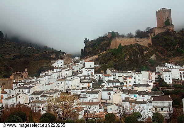 Dorf Ansicht Andalusien Spanien