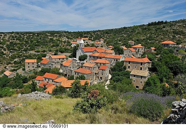 Dorf Kroatien