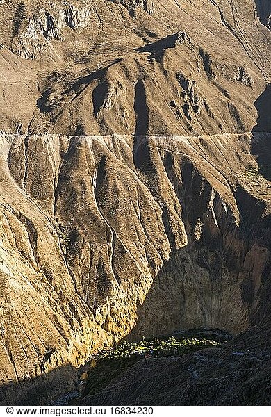 Dorf Sangalle  Colca-Schlucht  Peru