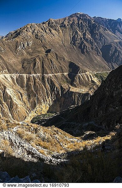 Dorf Sangalle  Colca-Schlucht  Peru