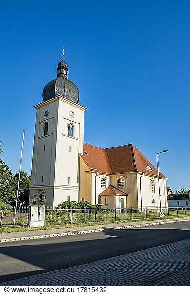 Dorfkirche Sielow  Brandenburg  Deutschland  Europa