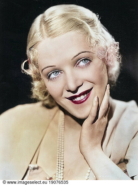 Dorothy Hall (1906-1953)  American Actress  head and shoulders Publicity Portrait  Paramount Pictures  1931