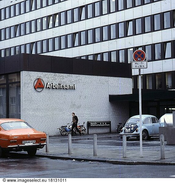 Dortmund. Employment office 80s