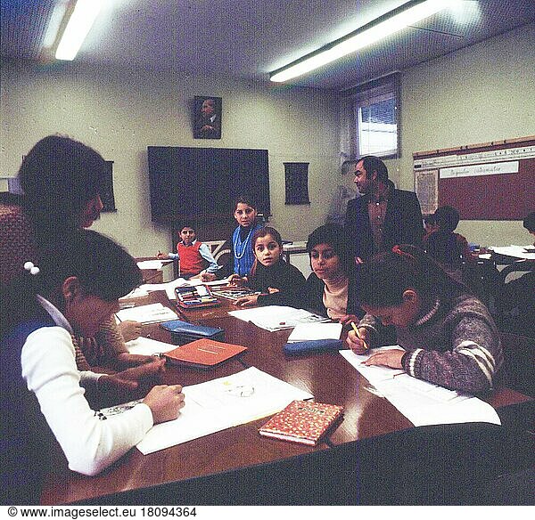 Dortmund. Teaching at the Gymnasium. 80s Turks