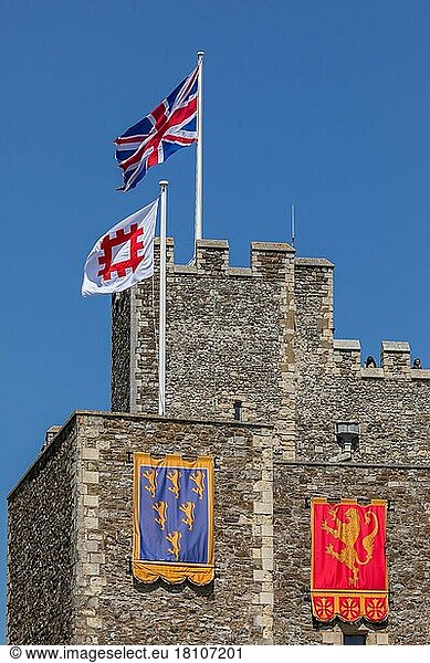 Dover Castle  Dover  Kent  United Kingdom  Europe