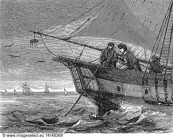 Dover to Calais Telegraph Wire  1850