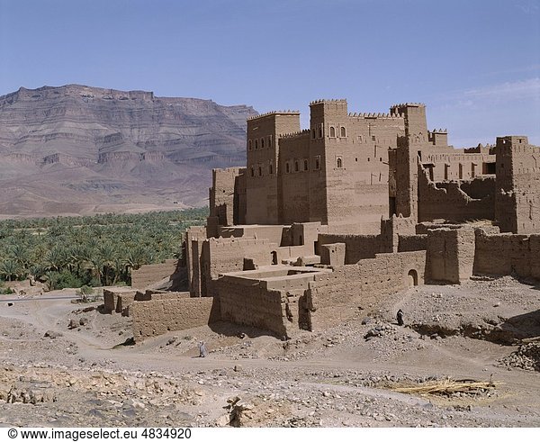 Draa  Holiday  Kasbah  Landmark  Marokko  Afrika  Timiderte  Tourismus  Reisen  Urlaub  Tal