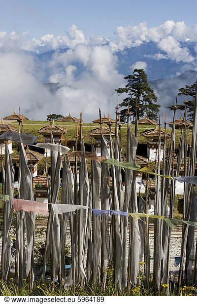 Druk Wangyal Chorten  Bhutan  Asien