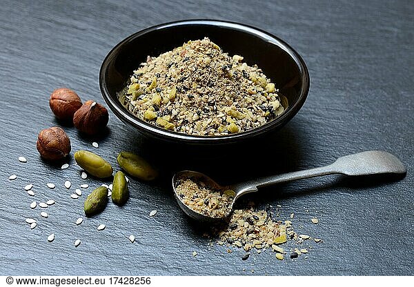 Dukkah  Arabic spice mixture with nuts