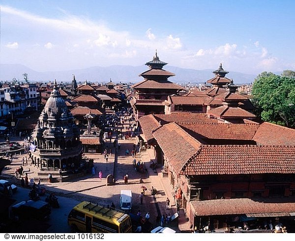 Durbar Square. Patan. Kathmandu-Tal. Nepal.