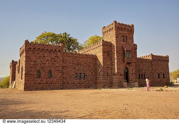 Duwisib Castle in the Souther Namib region  Namibia  Africa.