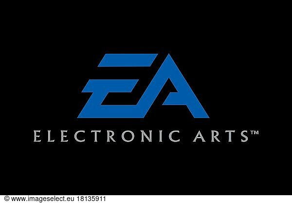 EA Singapore  Logo  Schwarzer Hintergrund