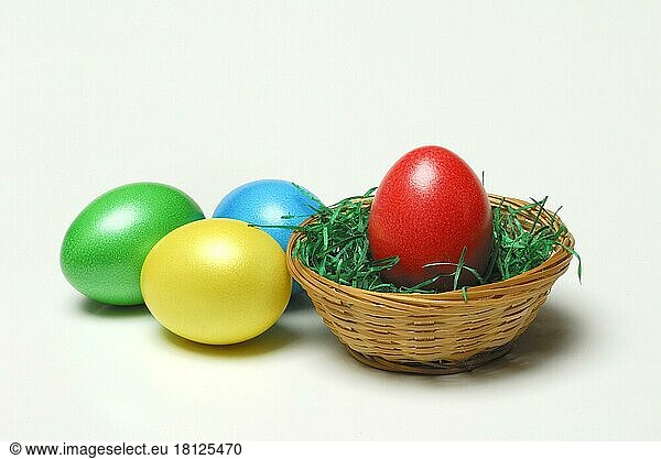 Easter eggs  Easter egg  with basket  basket  egg  eggs  Easter  Easter  Easter  hen eggs  tradition  traditional  dyed  painted  basket