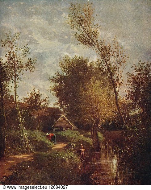 Ecouen 1858 (um 1915). Künstler: Emile Lambinet.