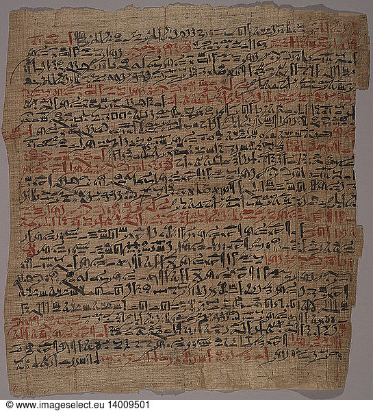 Edwin Smith Papyrus  1500 BC