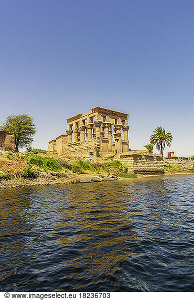 Egypt  Aswan Governorate  Aswan  Trajans Kiosk in Temple of Philae