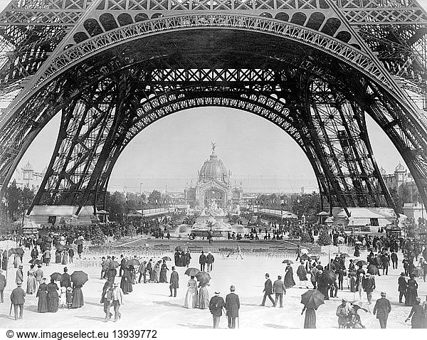 Eiffel Tower  Exposition Universelle  1889