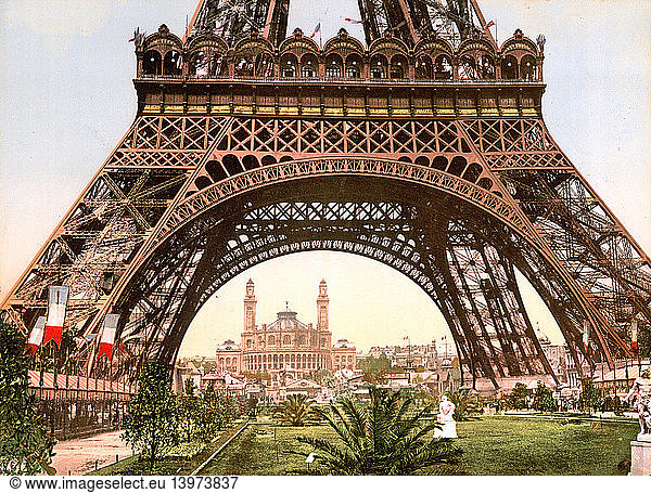 Eiffel Tower  Exposition Universelle  1900