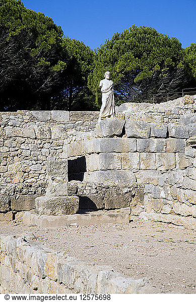 Ein Asklepieion in der griechischen Stadt Emporion Empuries Spanien 2007. Künstler: Samuel Magal