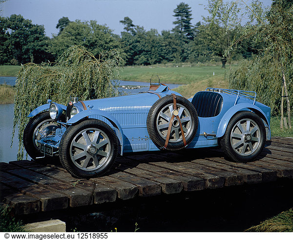 Ein Bugatti Typ 51A von 1933. Künstler: Unbekannt
