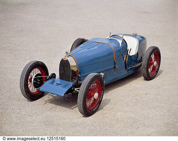 Ein Bugatti Typ 35 von 1924. Künstler: Unbekannt